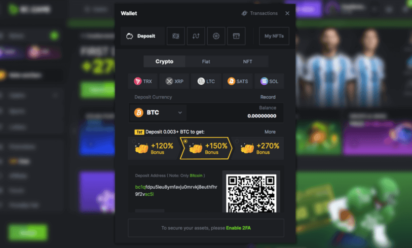 How to Make a Bitcoin Casino Deposit in 5 Easy Steps [2023]