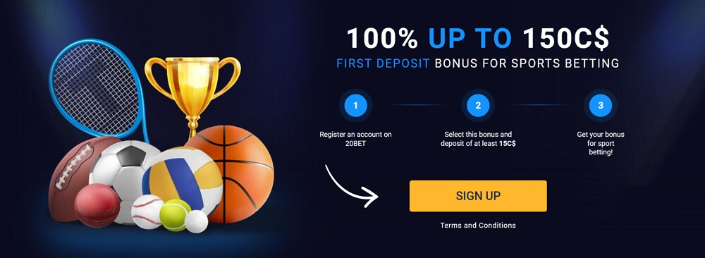 20bet sports welcome bonus