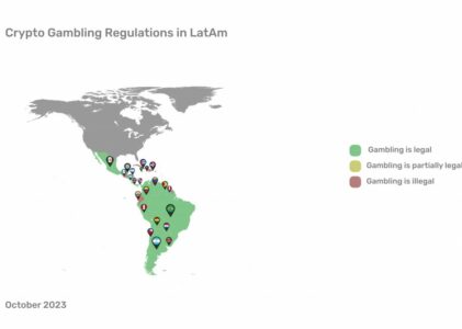 Crypto Gambling Regulations in LatAm– 2023 Overview